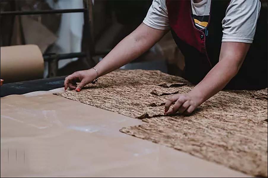چرم چوب پنبه